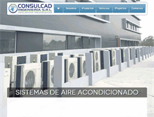 Tablet Screenshot of consulcadsrl.com